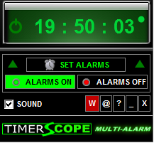 TimerScope Multi-Alarm - Alarmes ilimitados com ou sem som